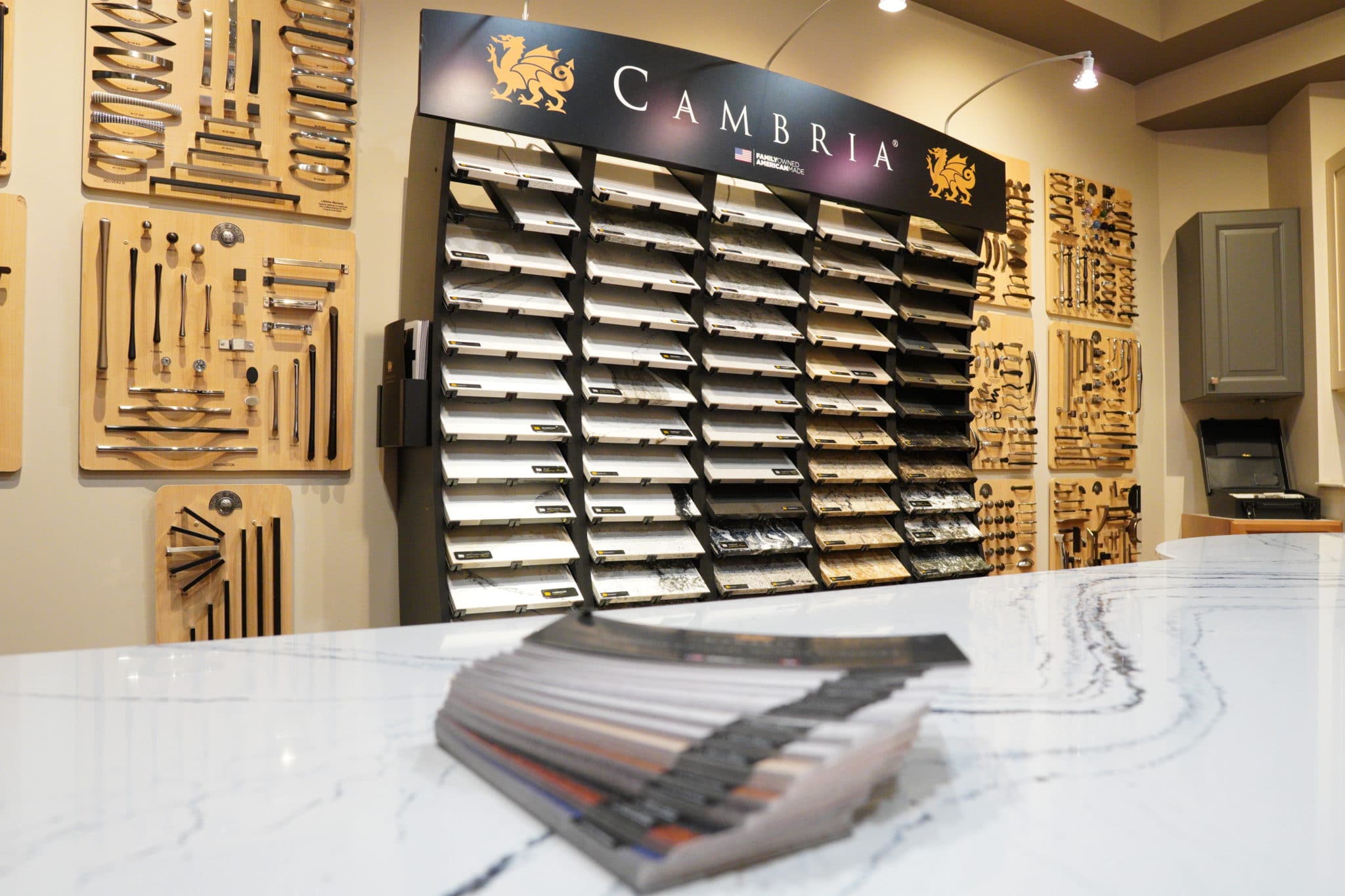 a catalogue of choices for luxury Cambria custom countertops