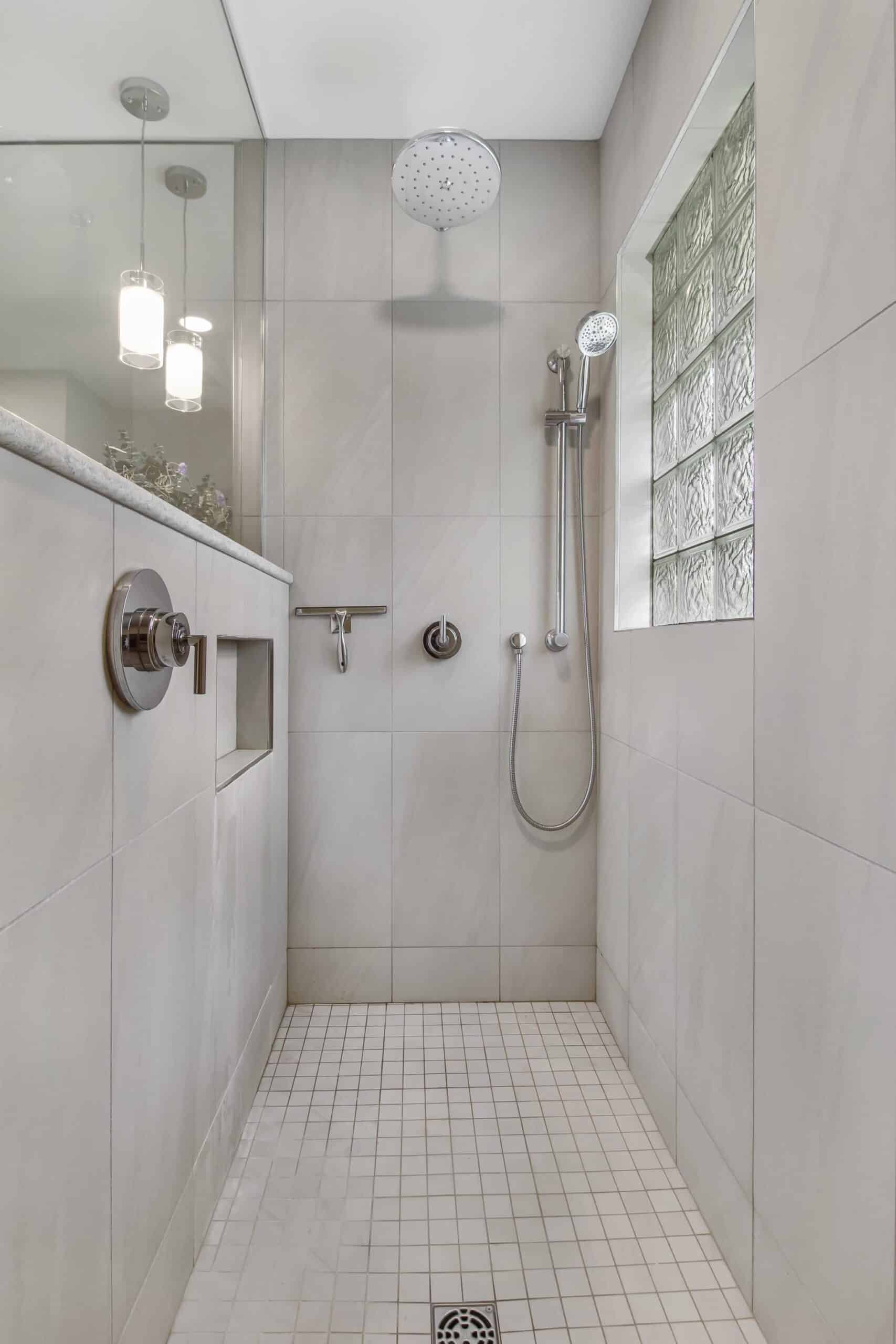 neat and unique bathroom remodel