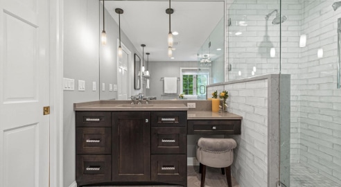 pristine bathroom remodel