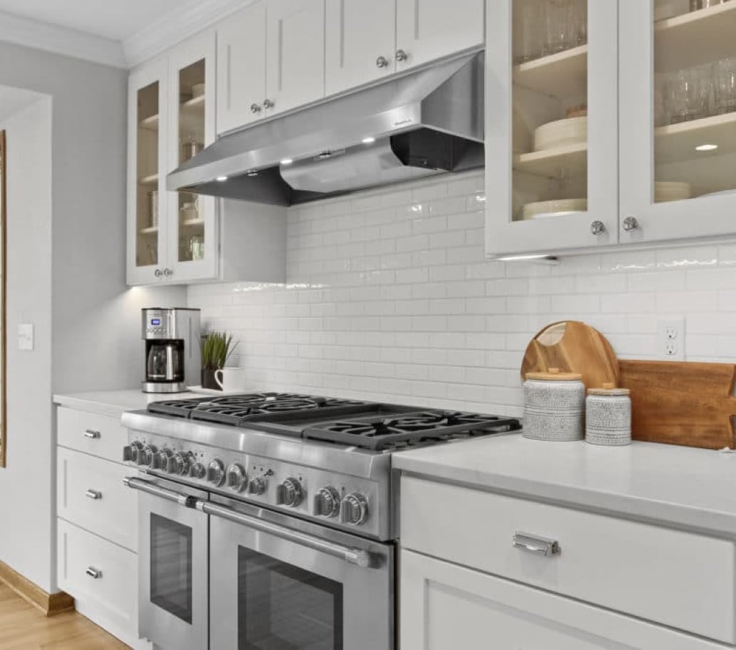 kitchen redesigned by Advantage Design + Remodel