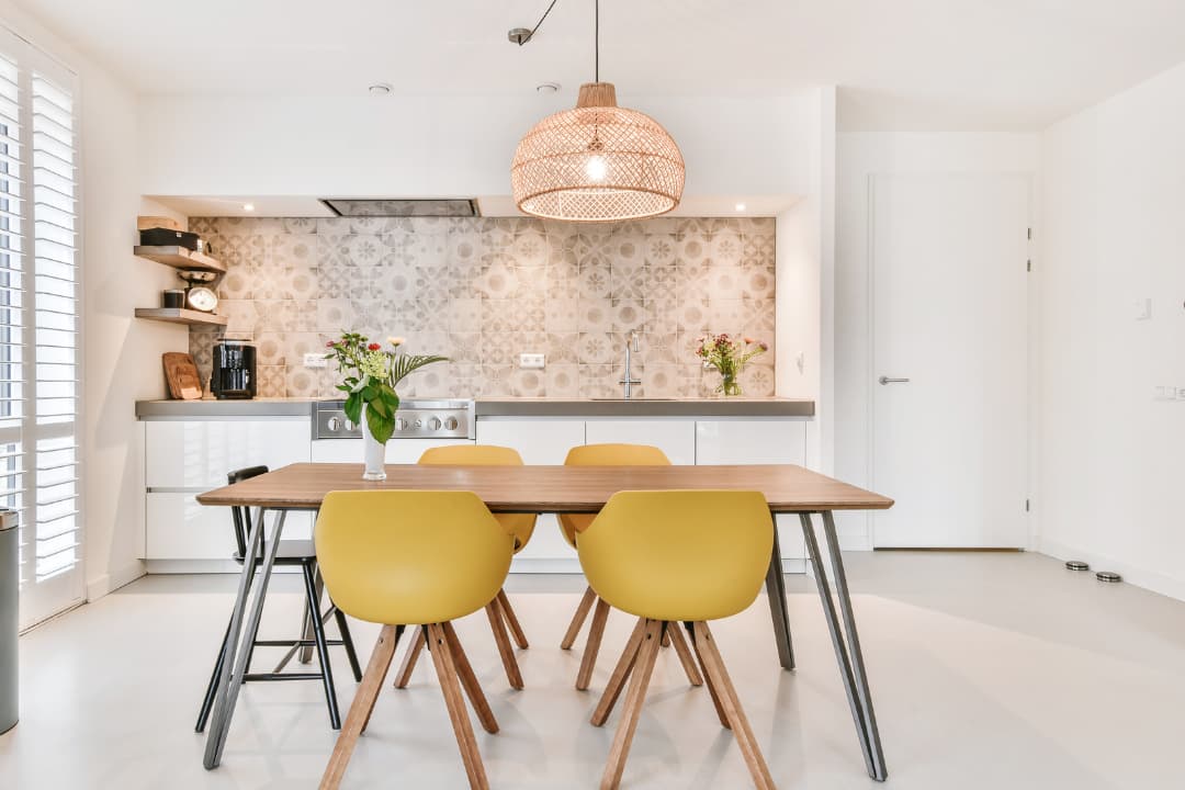 Vibrant kitchen remodel in Wisconsin